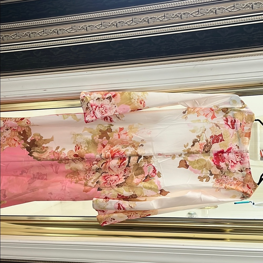 Floral Long Sleeve Dress